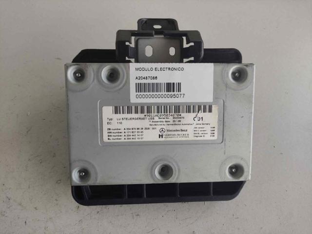 Unidade de controlo multimídia A2048708626 MERCEDES