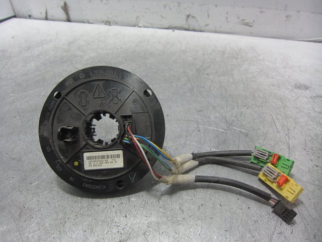 Anel AIRBAG de contato, cabo plano do volante A2095400345 MERCEDES