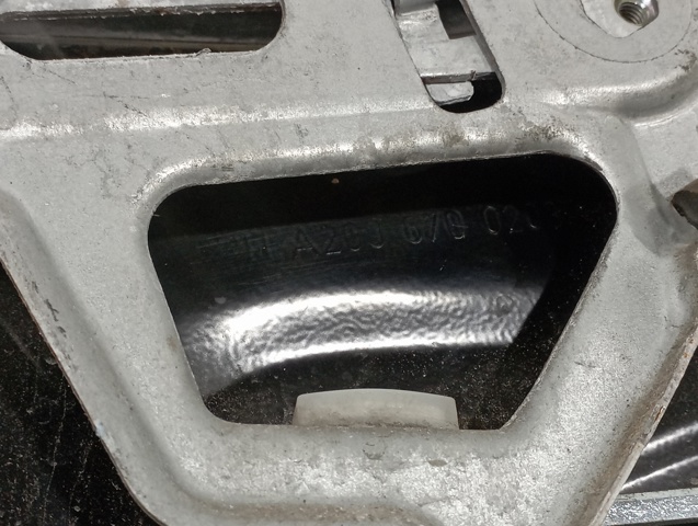 Mecanismo de acionamento de vidro da porta traseira direita A2096700203 MERCEDES