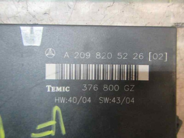 A2098205226 Mercedes