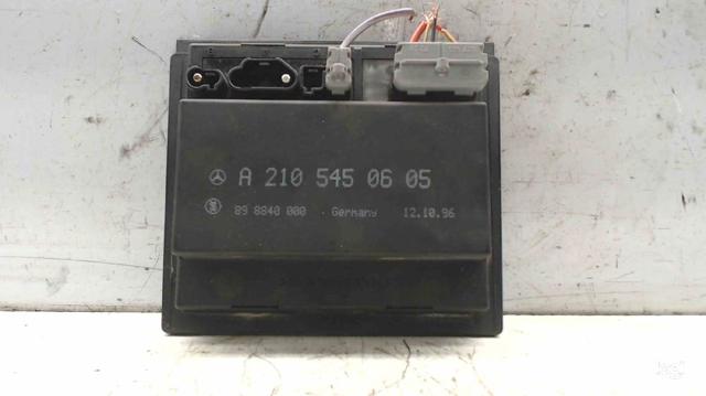 Regulador de revoluções de ventilador de esfriamento (unidade de controlo) A2105450605 MERCEDES