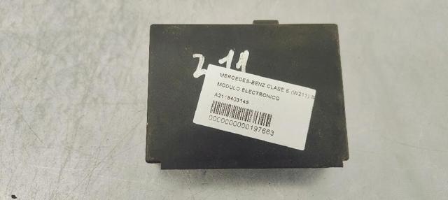 Unidade de controlo do fecho central A2115403145 MERCEDES