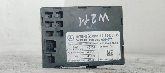 Unidade de controlo do fecho central A2115403145 MERCEDES