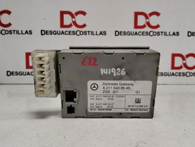 Unidade de controlo de iluminação A2115408545 MERCEDES
