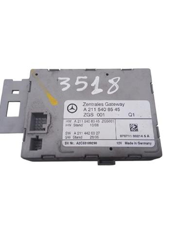 Unidade de controlo de iluminação A2115408545 MERCEDES