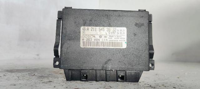 Módulo de direção (Centralina eletrônica) de sensor de estacionamento A2115453832 MERCEDES