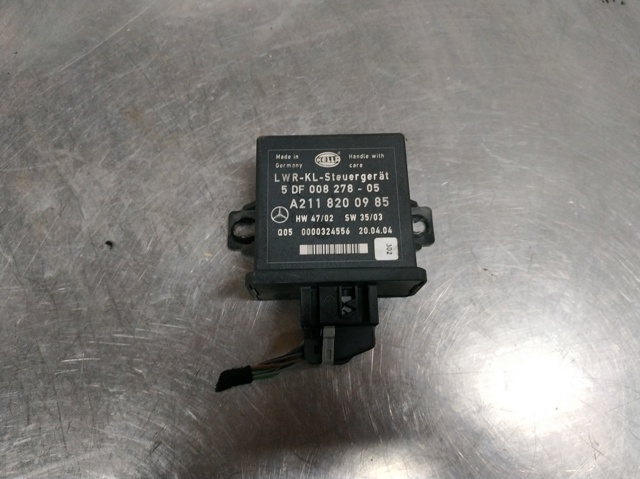 Módulo de controle (ECU) de nivelamento dos faróis A2118200985 MERCEDES