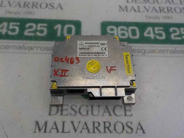 Unidade de controlo de telefone A2118209926 MERCEDES