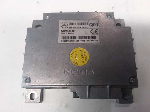 Unidade de controlo de telefone A211870242605 MERCEDES