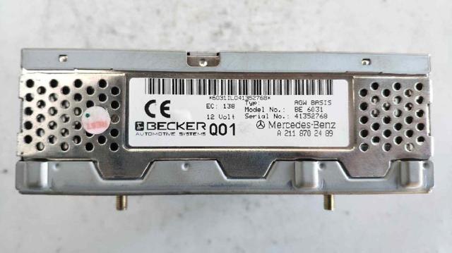 Reforçador do som de sistema de áudio A2118702489 MERCEDES