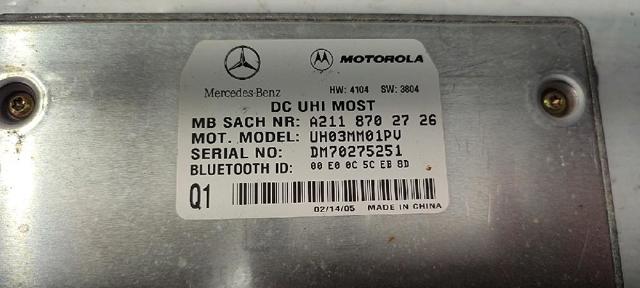 A2118702726 Mercedes
