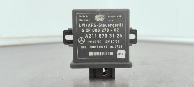 Módulo de controle (ECU) de nivelamento dos faróis A2118703126 MERCEDES