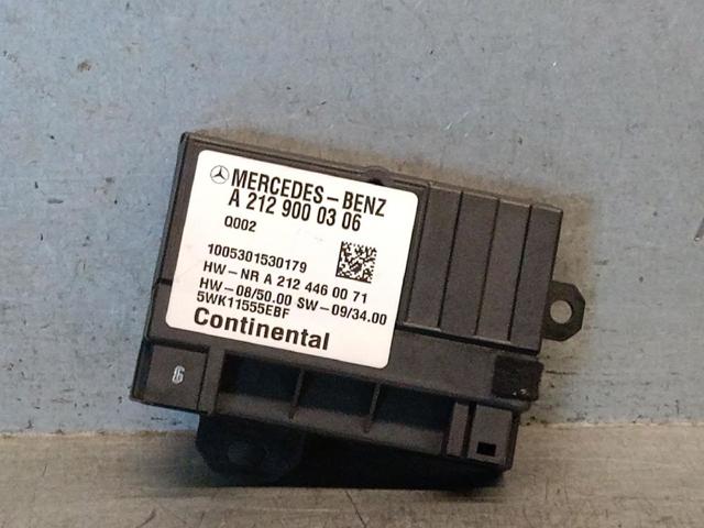 Módulo de direção (Centralina eletrônica) da bomba de combustível A2129000306 MERCEDES