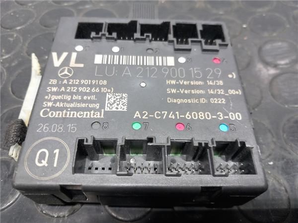 Módulo de conforto da porta dianteira A2129001529 MERCEDES