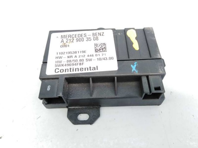 Módulo de direção (Centralina eletrônica) da bomba de combustível A2129003508 MERCEDES