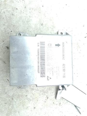 Módulo processador de controlo da bolsa de ar (Centralina eletrônica AIRBAG) A2129011105 MERCEDES