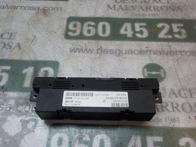 Unidade de controlo dos modos de aquecimento/condicionamento A2208300085 MERCEDES