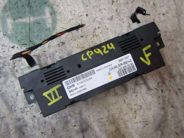 Unidade de controlo dos modos de aquecimento/condicionamento A2208300085 MERCEDES
