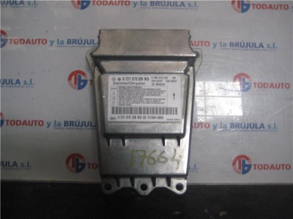 Módulo processador de controlo da bolsa de ar (Centralina eletrônica AIRBAG) A2218702993 MERCEDES
