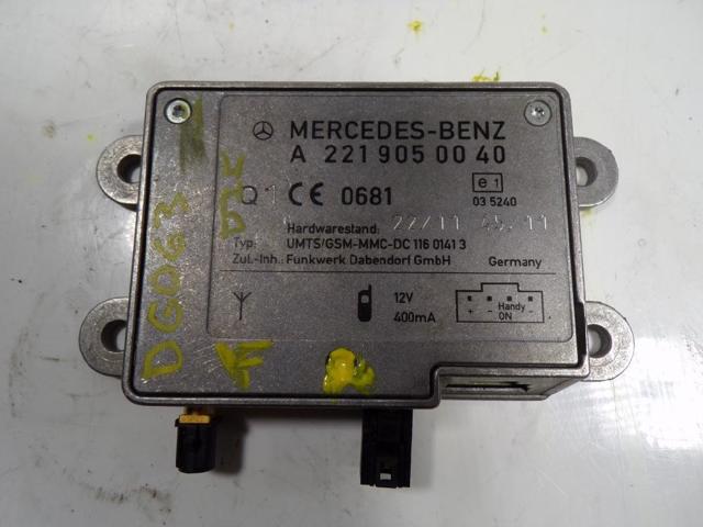 Reforçador do sinal de antena A2219050040 MERCEDES