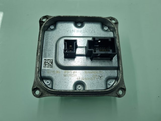 Módulo de direção (Centralina eletrônica) das luzes A2228700789 MERCEDES
