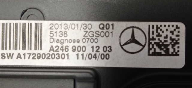 Mostrador multifuncional A2469001203 MERCEDES