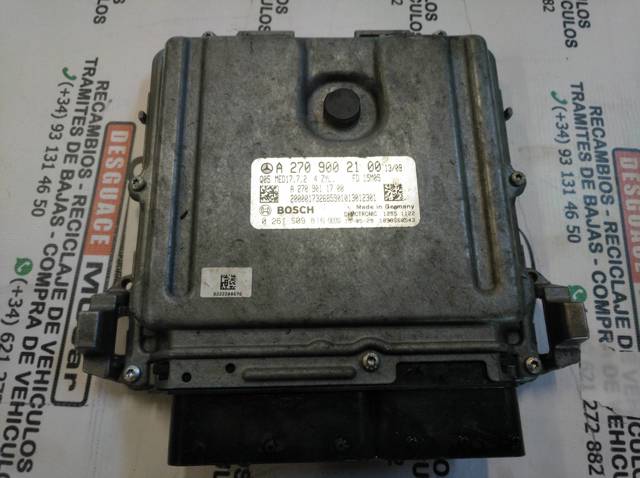 Módulo de direção (Centralina eletrônica) de motor A2709002100 MERCEDES
