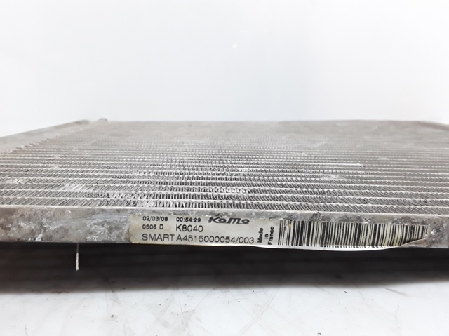 Radiador de aparelho de ar condicionado A4515000054 MERCEDES