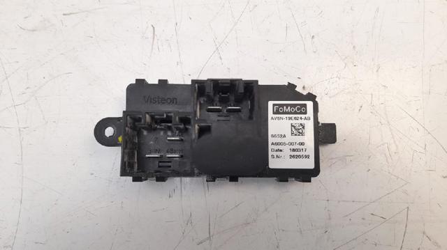 Regulador de revoluções de ventilador de esfriamento (unidade de controlo) A600500700 FORD