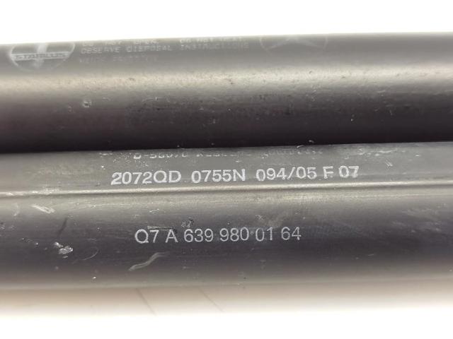 Amortecedor de tampa de porta-malas (de 3ª/5ª porta traseira) A6399800164 MERCEDES