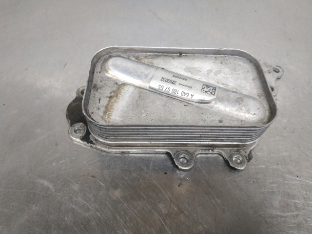 Radiador de óleo (frigorífico), debaixo de filtro A6401800765 MERCEDES