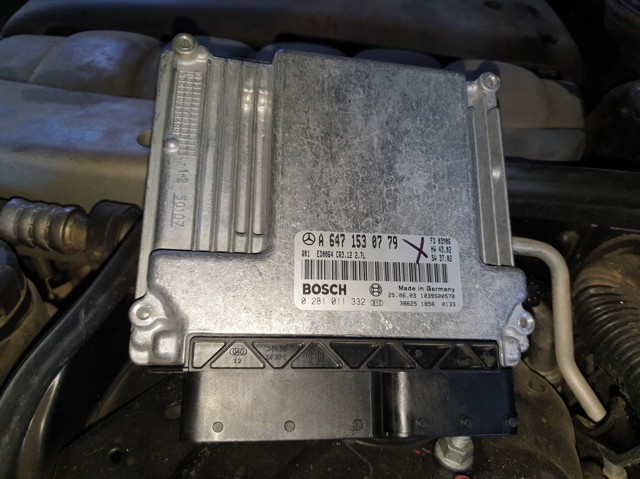 Módulo de direção (Centralina eletrônica) de motor A6471530779 MERCEDES