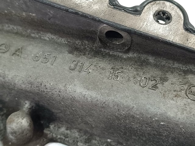 Panela de óleo de cárter do motor, parte superior A6510141502 MERCEDES