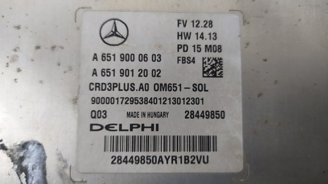 A6519000603 Mercedes