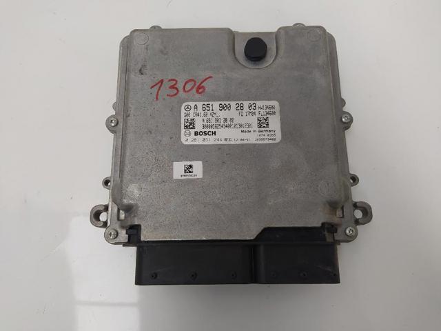 Módulo de direção (Centralina eletrônica) de motor A6519002803 MERCEDES