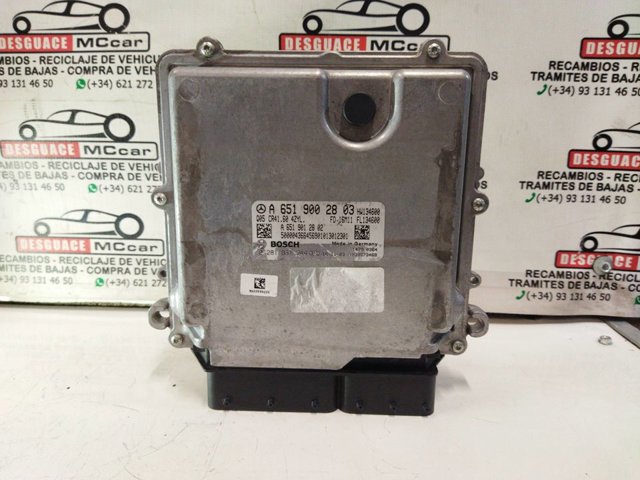 Módulo de direção (Centralina eletrônica) de motor A6519002803 MERCEDES