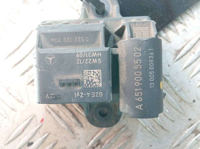 Relê das velas de incandescência A6519005502 MERCEDES