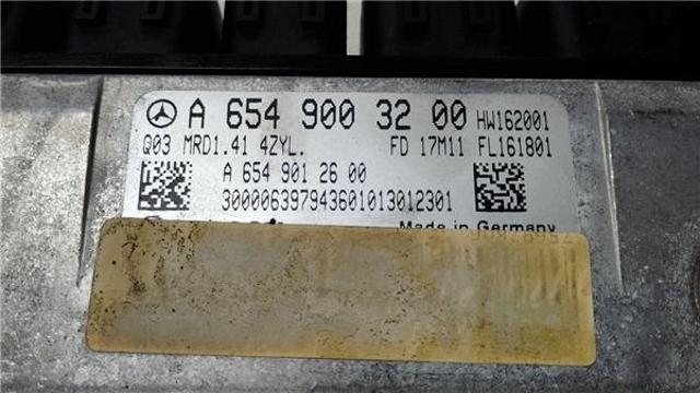 Módulo de direção (Centralina eletrônica) de motor A6549003200 MERCEDES