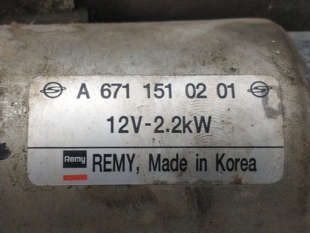 A6711510201 Ssang Yong