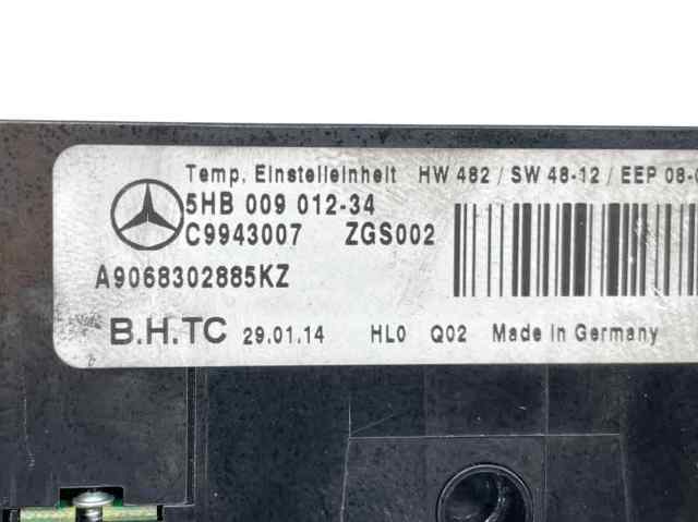 Unidade de controlo dos modos de aquecimento/condicionamento A9068302885 MERCEDES