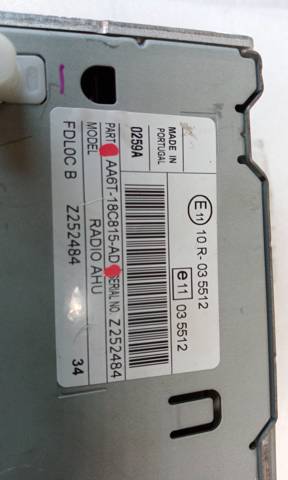 Aparelhagem de som (rádio AM/FM) AA6T18C815AD FORD