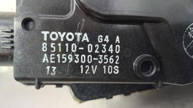 Motor de limpador pára-brisas do pára-brisas AE1593003562 TOYOTA