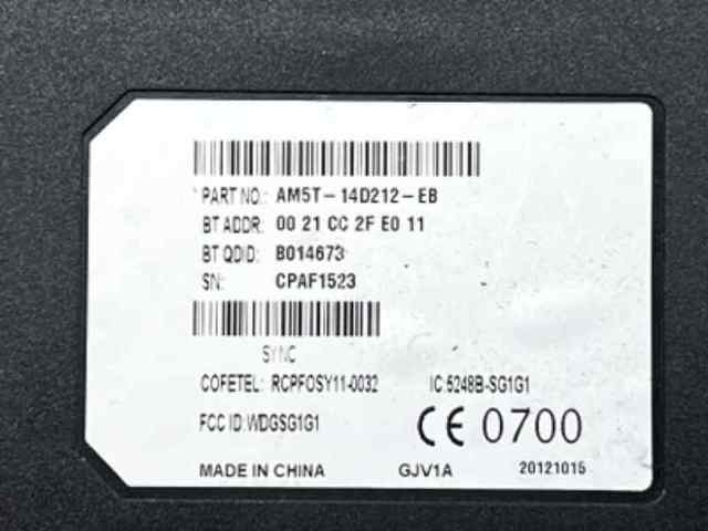 AM5T14D212EB Ford