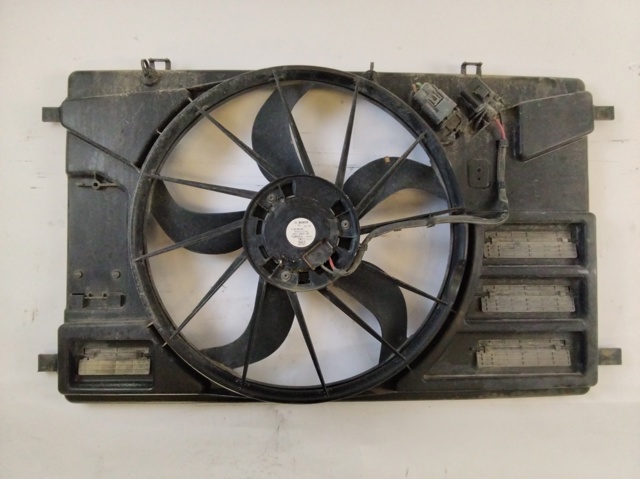 Difusor do radiador de esfriamento, montado com motor e roda de aletas BK218C607BB FORD