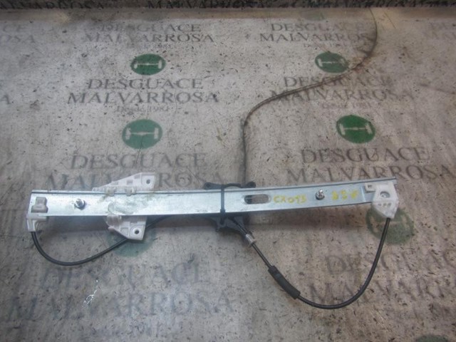 Mecanismo de acionamento de vidro da porta dianteira esquerda BP4K59590 MAZDA