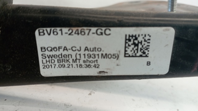 Pedal do freio BV612467GC FORD