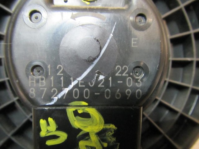 Motor de ventilador de forno (de aquecedor de salão) DF7161B10 MAZDA