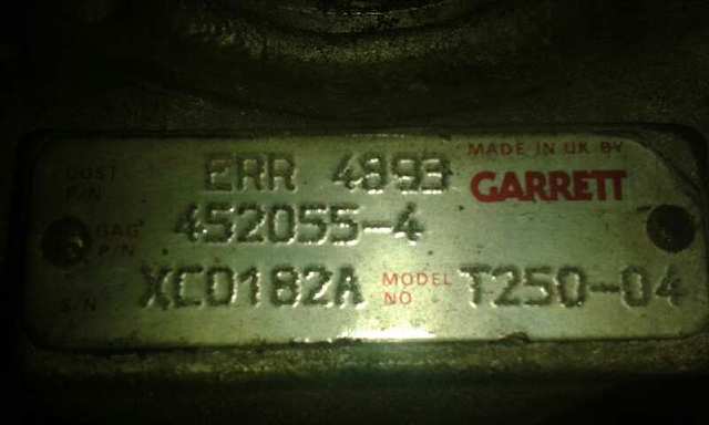 Turbina ERR4893 LAND ROVER