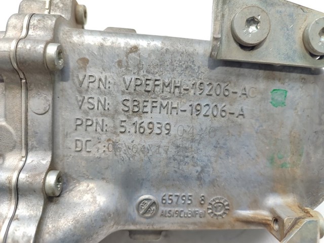 Radiador do sistema EGR de recirculação dos gases de escape FM5Q9U433AA FORD