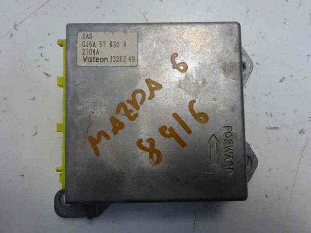 Módulo processador de controlo da bolsa de ar (Centralina eletrônica AIRBAG) GJ6A57K30B MAZDA